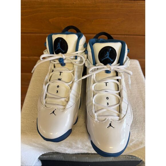 Jordan 6 Rings Men’s Sneakers Sz 12 322992-114 - Picture 6 of 8